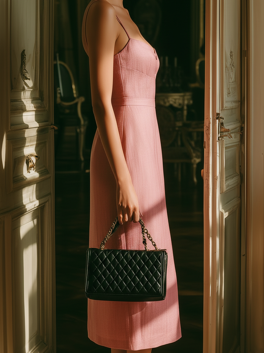 Summer Casual Linen Sleeveless Midi